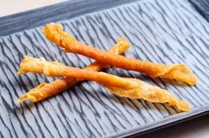 Filo Pasta with Sobrasada Cigarettes