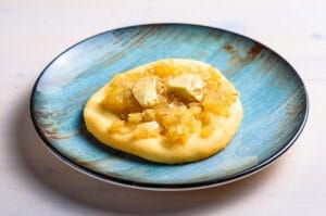 Homemade Foie Coquitas with Caramelized Onions