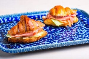 Artisan Croissant Mini Lettuce, Tomato and Serrano Ham