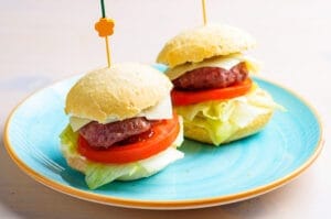 Mini Veggie Burger Bite