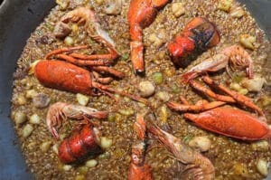 Rice with Lobster