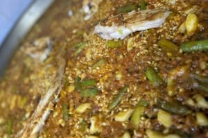 Skate and Garlic Paella