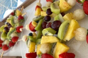 Seasonal Fruit Skewer